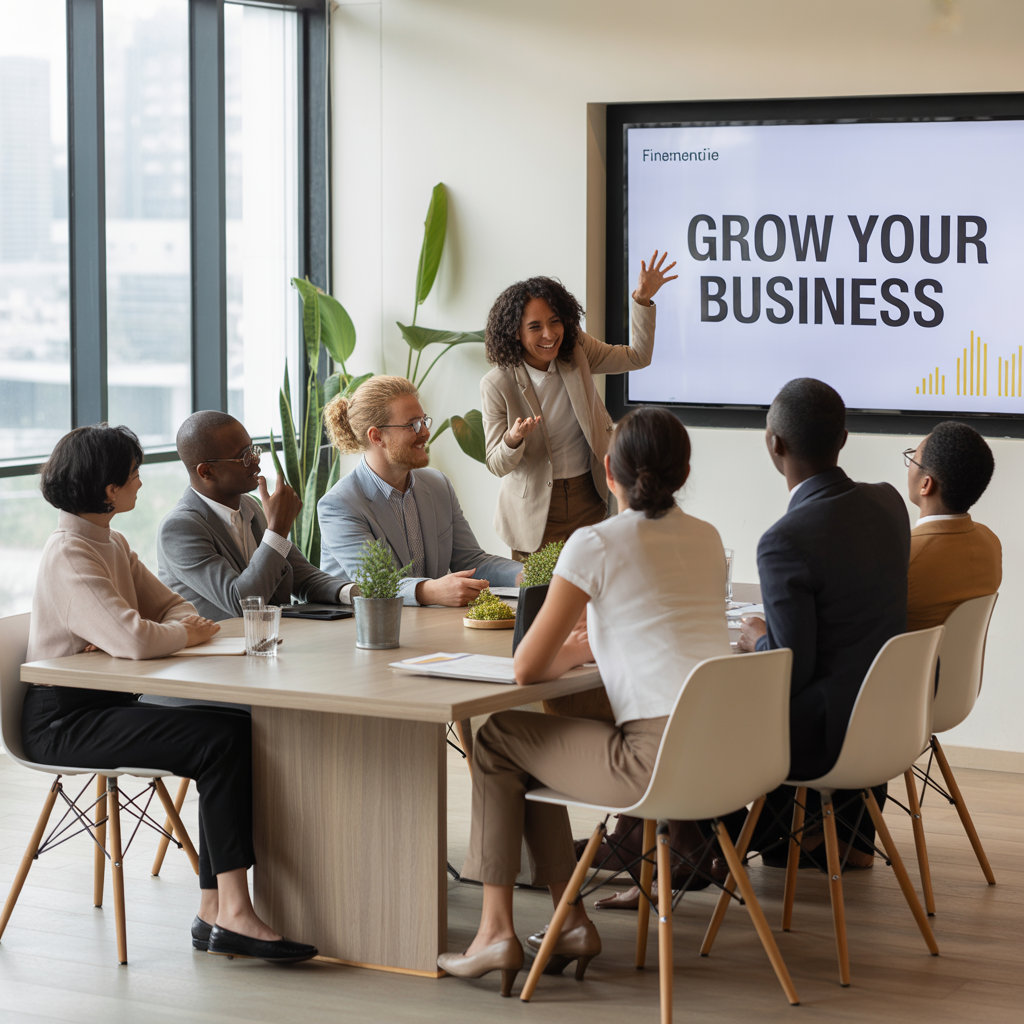 Session de formation financière pour entrepreneurs